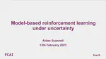 Model-based reinforcement learning under uncertainty