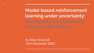 Model-based reinforcement learning under uncertainty: the importance of knowing what you don't know featured image