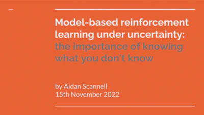 Model-based reinforcement learning under uncertainty: the importance of knowing what you don't know featured image